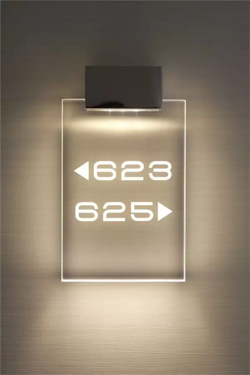 這樣的酒店門牌好設(shè)計(jì)，你會一眼就記住嗎？