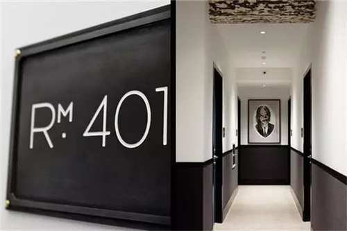 這樣的酒店門牌好設(shè)計(jì)，你會一眼就記住嗎？